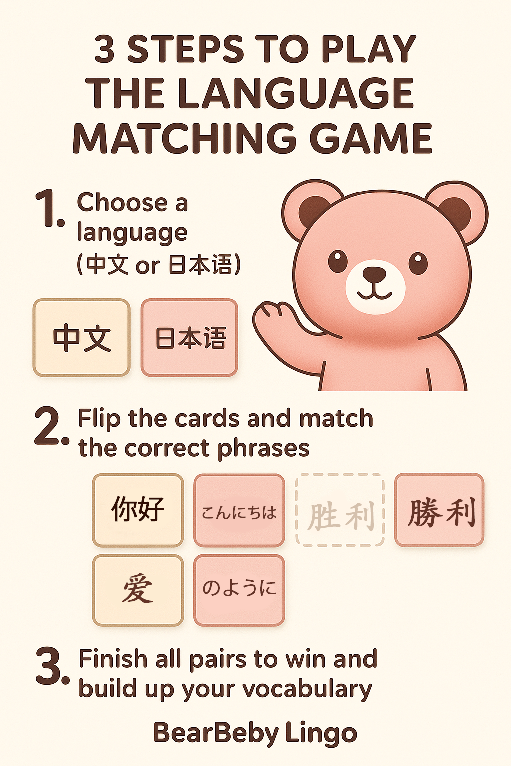 Japanese Learning Game
